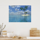 Het eiland poster (Keuken)