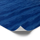 Het eiland Saint Martin tijdens een zonnige dag Poster (Hoek)