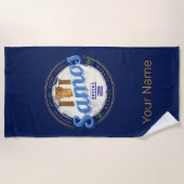 Het eiland Samos in Griekenland heeft de  vakantie Strandlaken (Voorkant)