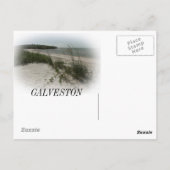 Het Eiland van Bolívar van het strand van Briefkaart (Achterkant)