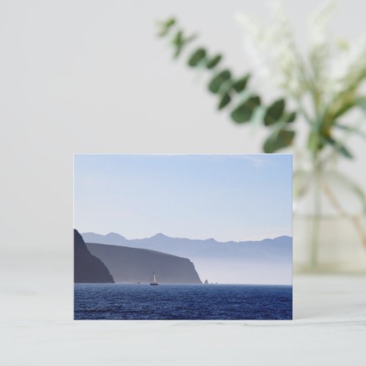 Het Eiland van Cruz van de kerstman Briefkaart (Staand voorkant)