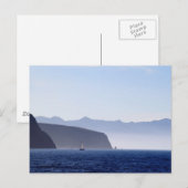 Het Eiland van Cruz van de kerstman Briefkaart (Voorkant / Achterkant)