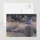 , Het Eiland van de Gans, Lacrosse, Wisconsin Briefkaart (Voorkant / Achterkant)