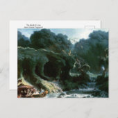 Het eiland van de liefde van Jean Honore Fragonard Briefkaart (Voorkant / Achterkant)