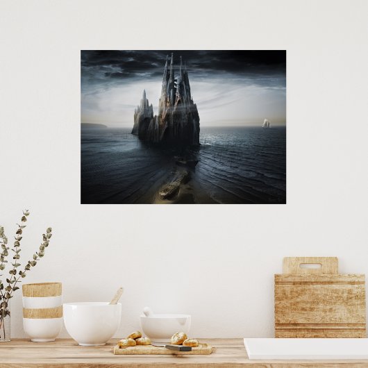 Het eiland van de verloren hoop poster (Keuken)