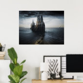 Het eiland van de verloren hoop poster (Thuiskantoor)