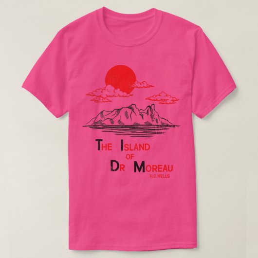 Het eiland van Doctor Moreau T-shirt (Design voorkant)