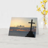 Het Eiland van Graciosa en DwarsWenskaart Kaart (Gele Bloem)