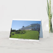 Het Eiland van Mackinac, Michigan, Kaart (Achterkant)