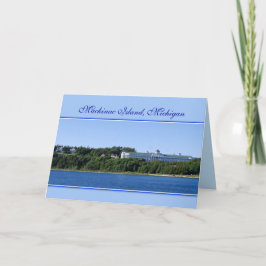 Het Eiland van Mackinac, Michigan, Kaart