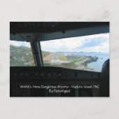 Het Eiland van madera, Gevaarlijkste Luchthavens… Briefkaart (Voorkant)
