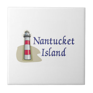 Het Eiland van Nantucket Tegeltje