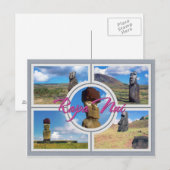 Het eiland van Pasen (Rapa Nui) Briefkaart (Voorkant / Achterkant)
