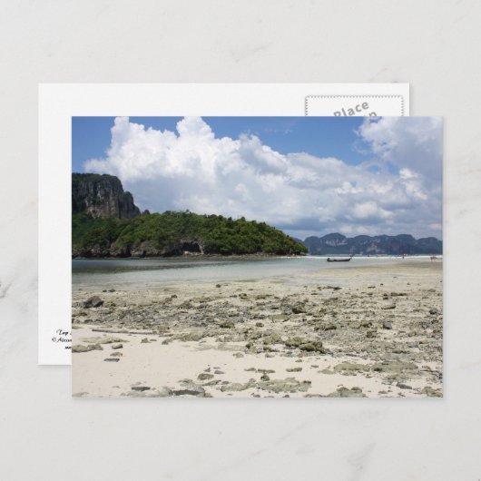 Het Eiland van Tup, Thailand Briefkaart (Voorkant / Achterkant)