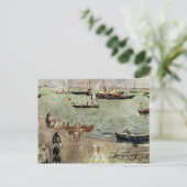 Het eiland Wight, 1875 Briefkaart (Staand voorkant)