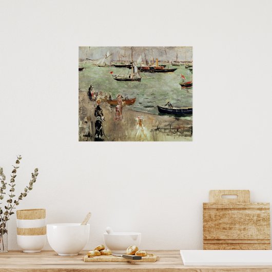 Het eiland Wight, 1875 Poster (Keuken)