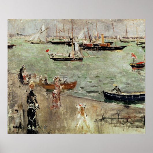 Het eiland Wight, 1875 Poster (Voorkant)