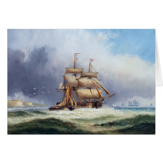 Het eiland Wright loodsboot 1887 (Voorkant Horizontaal)