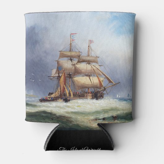 Het eiland Wright loodsboot 1887 Blikjeskoeler (Voorkant)