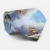 Het eiland Wright loodsboot 1887 Stropdas (Opgerold)