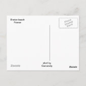 Het eind van de dag briefkaart (Achterkant)