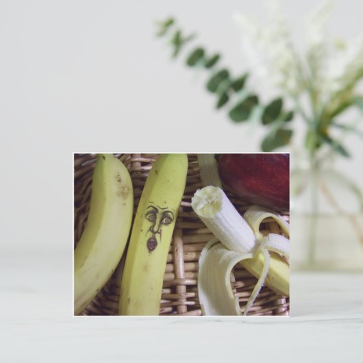 het eind van de fruitmand briefkaart (Staand voorkant)