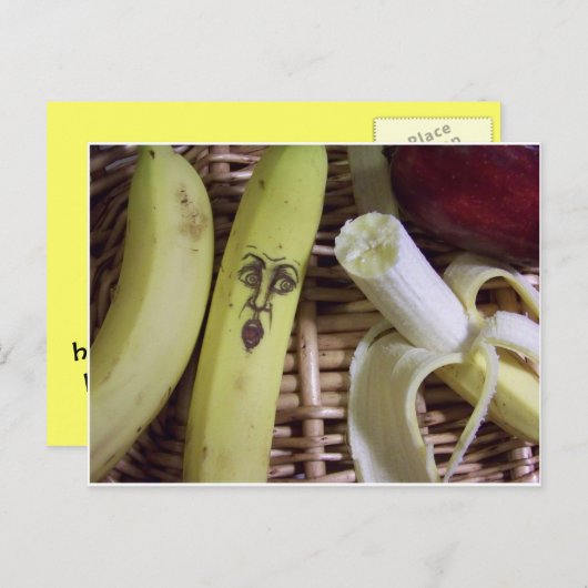 het eind van de fruitmand briefkaart (Voorkant / Achterkant)