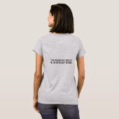 HET EIND VAN DE PENGUIN IS NORMAAL T-SHIRS T-SHIRT (Achterkant volledig)