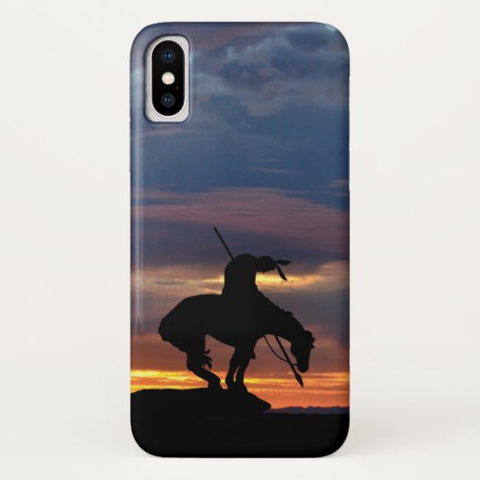 Het eind van de Silhouette zaak IPhone van het Tra Case-Mate iPhone Case (Achterkant)