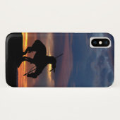 Het eind van de Silhouette zaak IPhone van het Tra Case-Mate iPhone Case (Achterkant (horizontaal))
