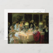 Het eind van Diner, 1913 Briefkaart (Voorkant / Achterkant)