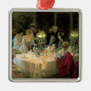 Het eind van Diner, 1913 Metalen Ornament