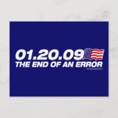 Het eind van een Briefkaart van de Fout (Voorkant)