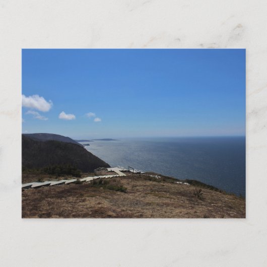 Het eind van het Veldlijnspoor Briefkaart (Voorkant)