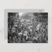 Het eind van WW2 Briefkaart (Voorkant / Achterkant)