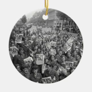 Het eind van WW2 Keramisch Ornament