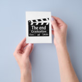 Het einde Afstuderen 2025 Cinema Afstuderen Flyer (Hand)