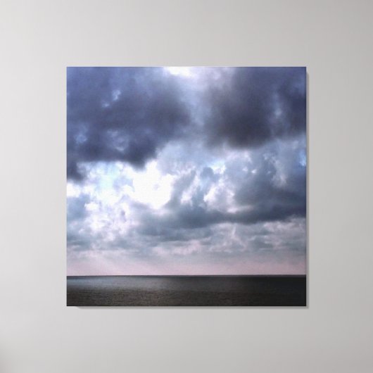 Het einde canvas afdruk (Voorkant)