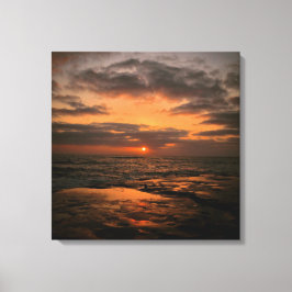 Het einde! canvas afdruk