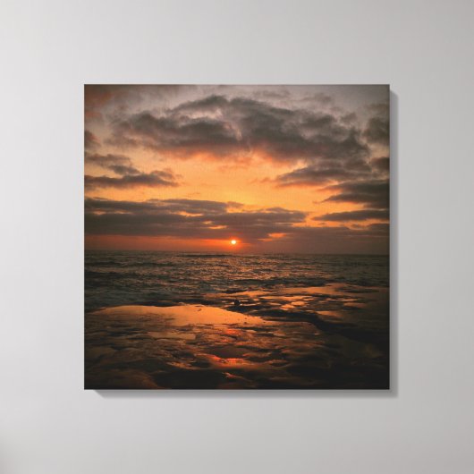 Het einde! canvas afdruk (Voorkant)