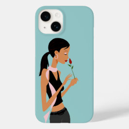 Het einde en de Kwestie van de Telefoon van Rozen Case-Mate iPhone 14 Hoesje