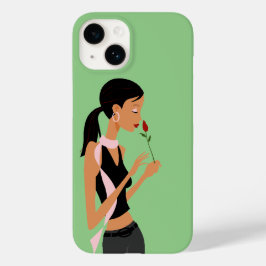 Het einde en de Kwestie van de Telefoon van Rozen Case-Mate iPhone 14 Hoesje