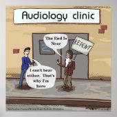 Het einde is nabij een Poster van de audiovisuele  (Voorkant)