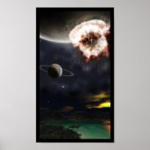 het einde is slechts een begin poster (Voorkant)