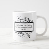 Het einde niet bepleiten grote koffiekop (Rechts)