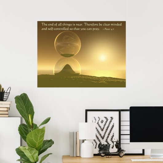 Het einde ... poster (Thuiskantoor)