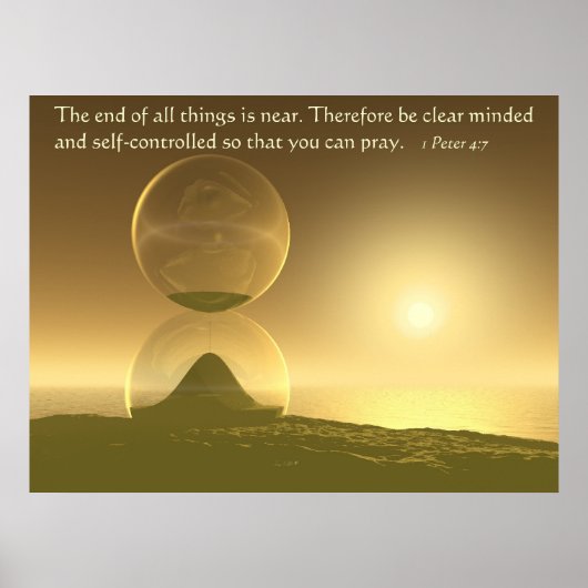 Het einde ... poster (Voorkant)