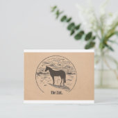 Het einde van Black Beauty Briefkaart (Staand voorkant)