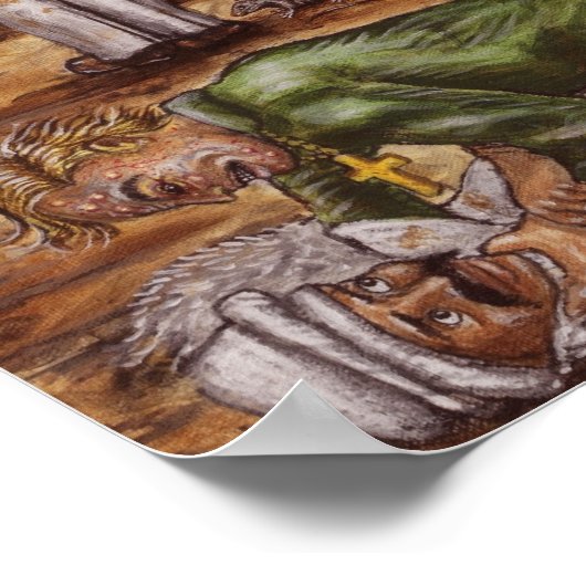 Het einde van dagen poster (Hoek)