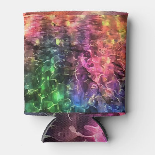 Het einde van de Abstracte kunst van de regenboogs Blikjeskoeler (Voorkant)